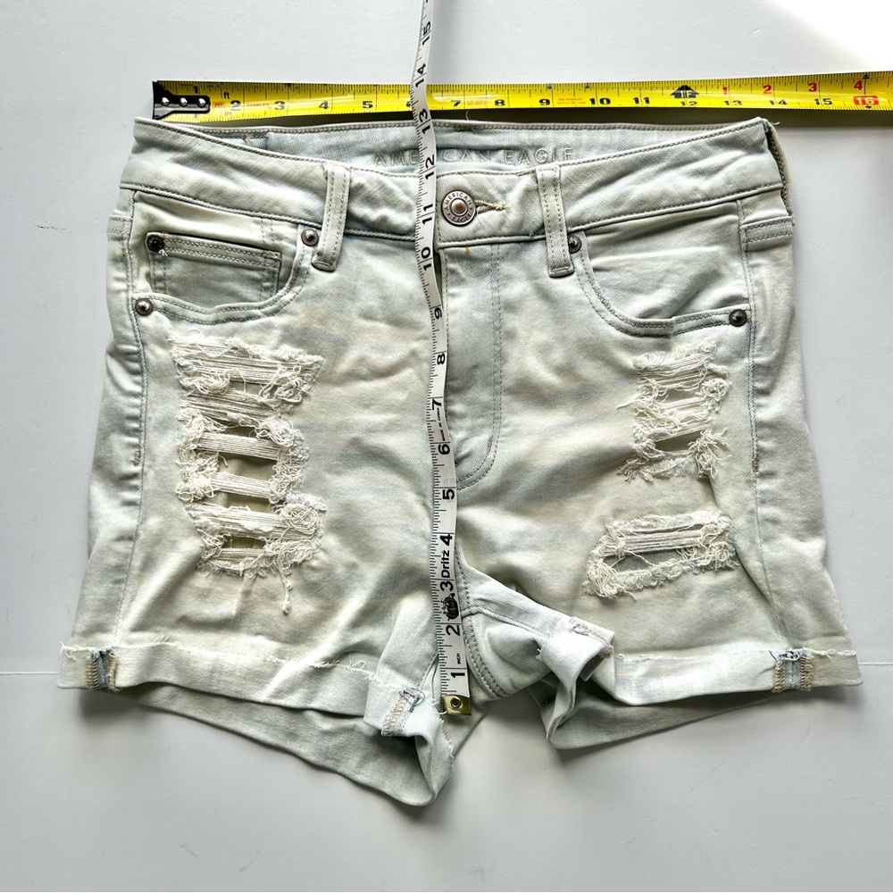 🍒Women’s American Eagle Next Level Stretch Jean Shorts. Size 8 - Picture 5 of 7